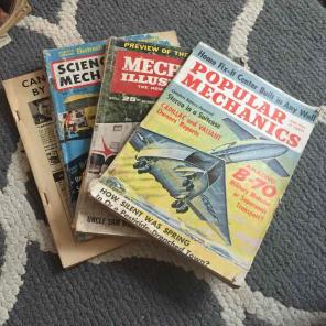 Vintage mechanic magazines
