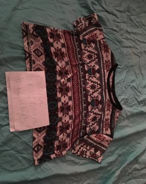 Dark Colored Crop-Top
