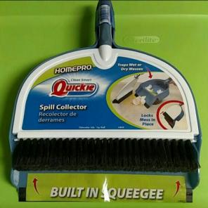 Spill Collector Dustpan Broom Squeegee