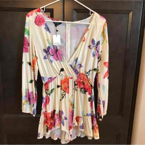Floral romper
