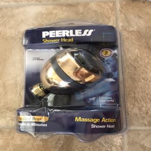 Peerless Polished Brass Shower Head