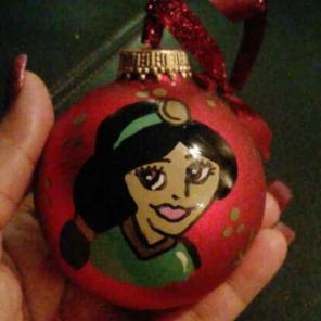 Princess jasmine Christmas ball
