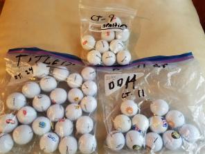 44 Golf Balls Very lightly used.
