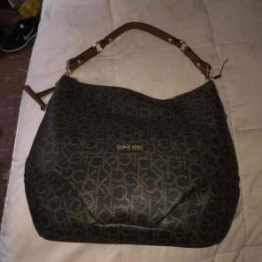 Calvin Klein monogram purse