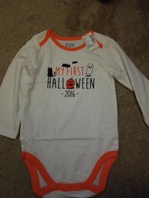 Halloween onesie