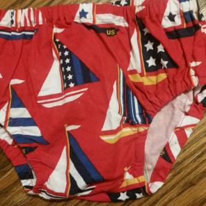 Junebuggs hatchlings 4th of july bummies