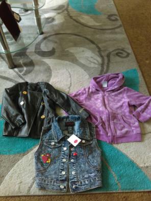 Vest and two jackets 3 for 15 All 3t
