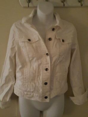 New White jean jacket