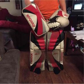 Kids hockey goalie gear
