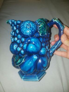 INARCO Blue Pitcher 1960's
