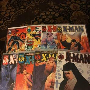 X-Man Lot Of 8 NM