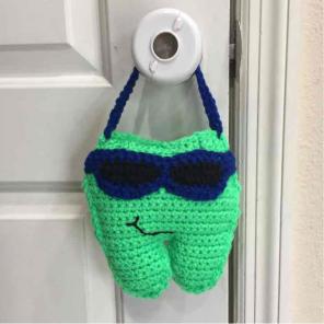 Leonardo Ninja Turtle Tooth Fairy Pillow