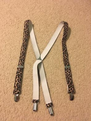 Leopard Suspenders