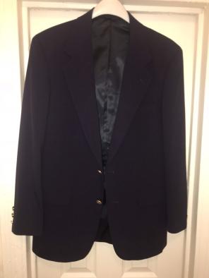 Burberry’s Navy Blazer