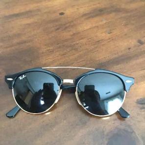 RayBan Clubround Double Bridge Sunglasse