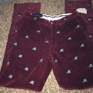 Vineyards vines corduroy pants