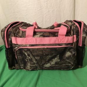Pink Camouflage Travel Bag