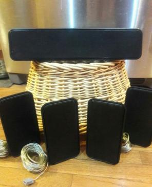 Phillips 5 piece Surround Sound