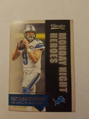 2016 Classics Matt Stafford MNF Heros