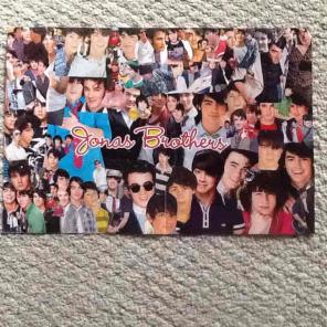 Jonas Brothers name collage