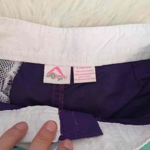 Girls Striped Board Shorts