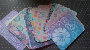 Boho babe journal cards