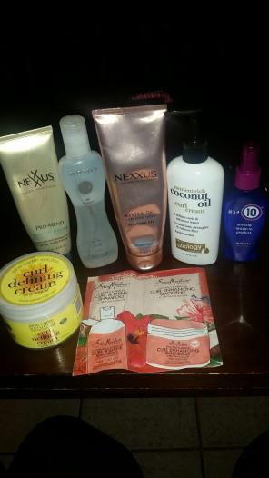 Hair bundle nexxus its a 10 biosilk ++