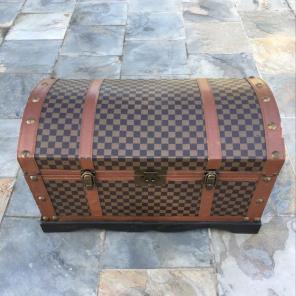 Damier Checkered Storage Chest Trunk Box