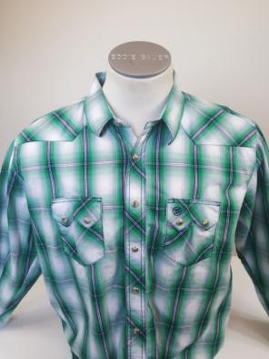 Wrangler Western Pearl Snap Men's XL