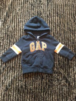 12-18M Light Zip Up Hoodie Jacket