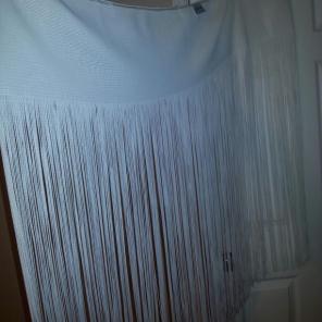 Fringe wrap skirt/dress/cover up
