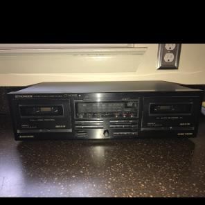 Pioneer Dual Cassette Deck Stereo VTG