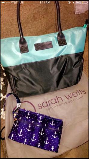 Brand New Sarah Wells Pump Bag