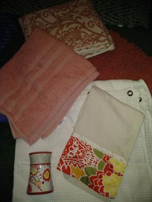 Shower curtain and accessories