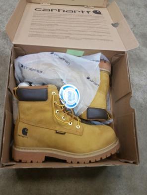 Men's Size 8W carhartt work boots