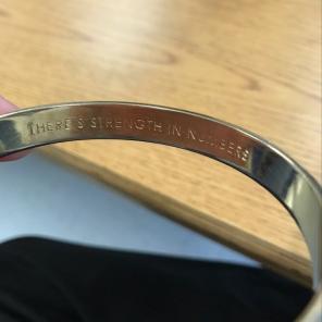 Kate Spade Gold Idiom Bangle!