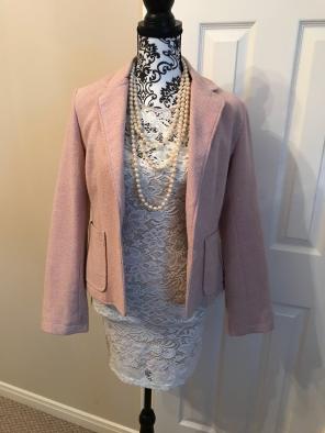 Dress And Blazer Ensemble
