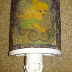 Working Vintage Tinker Bell Night Light