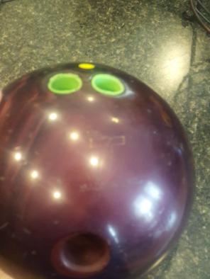 Crimson Track Heat Bowling ball