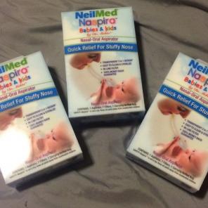 Set Of 3 Baby Nasal Aspirator