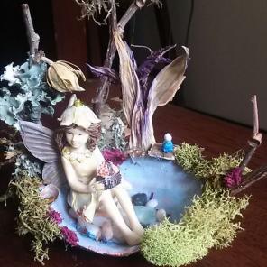 Fairy garden bath