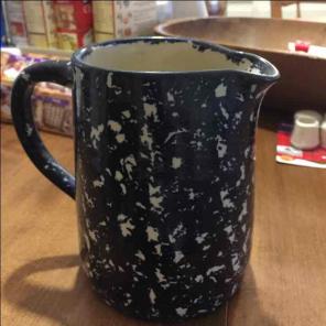 Marshall pottery splatter ware pitcher