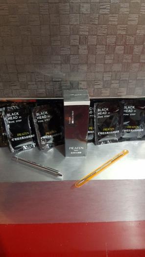 Pilaten black mask face peel kit