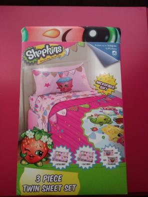 Shopkins Twin Sheet Set