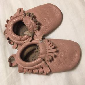 Size 4 Freshly Picked Blush Mocs