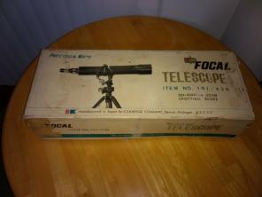 Vintage Focal Made in Japan Telescope