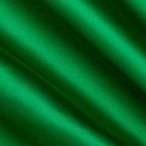 5 YARDS OF KELLY GREEN CHINA SILK FABRIC
