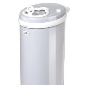 Gray Ubbi Diaper Pail