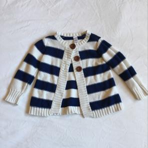 Girls Navy Blue Cardigan