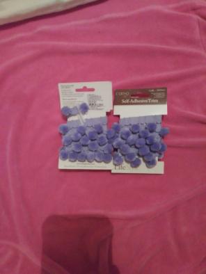 Self adhesive trim